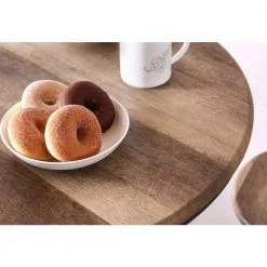 Wyette 42 in. Antique Black and Natural Tone Metal Bar Table by Furniture of America -Furniture of America Sales Store antique black and natural tone furniture of america bar tables idf 3367bt 44 1000