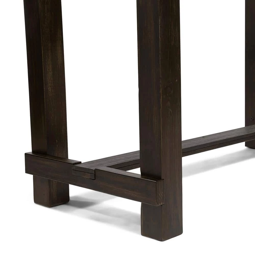 Anthus Antique Black Bar Table by Furniture of America 7 Anthus Antique Black Bar Table by Furniture of America - Image 7