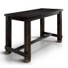 Anthus Antique Black Bar Table by Furniture of America