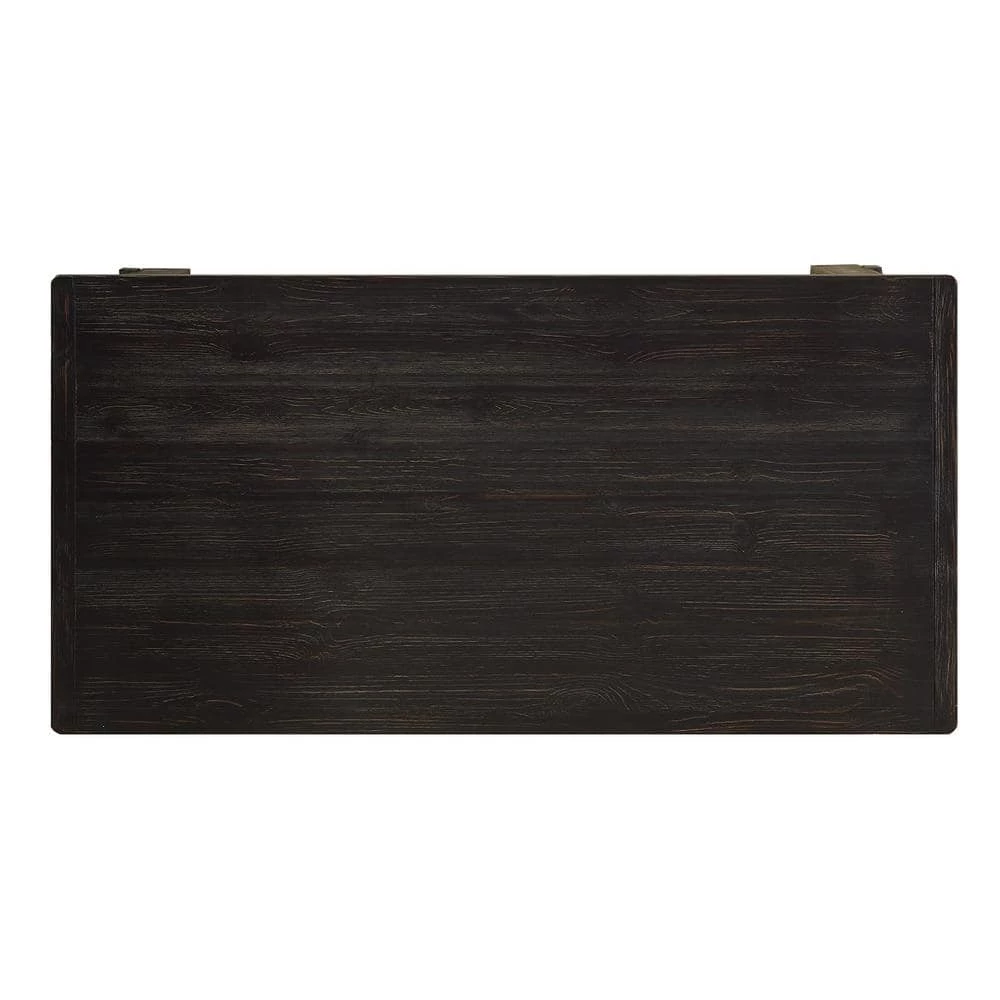 Anthus Antique Black Bar Table by Furniture of America 9 Anthus Antique Black Bar Table by Furniture of America - Image 9