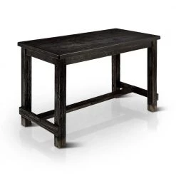 Anthus Antique Black Counter Height Table by Furniture of America