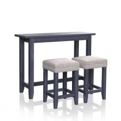 Dremmend 3-Piece Blue Counter Height Table Set by Furniture of America -Furniture of America Sales Store antique blue and gray furniture of america dining room sets idf3474blpt 3pk 4f 1000