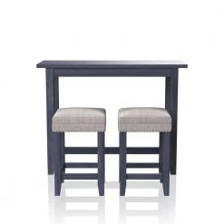 Dremmend 3-Piece Blue Counter Height Table Set by Furniture of America