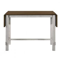 Whitcombe 71 in. Rectangle White Wood Counter Height Table (Seats 6) by Furniture of America -Furniture of America Sales Store antique light oak and antique white furniture of america kitchen dining tables idf 3583a pt 1f 1000