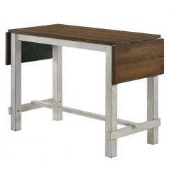 Whitcombe 71 in. Rectangle White Wood Counter Height Table (Seats 6) by Furniture of America -Furniture of America Sales Store antique light oak and antique white furniture of america kitchen dining tables idf 3583a pt c3 1000