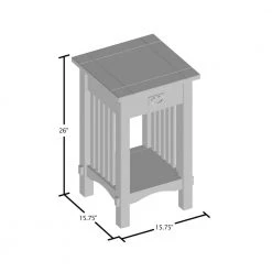 Tatum Antique Oak Single Drawer Side Table by Furniture of America 11 Tatum Antique Oak Single Drawer Side Table by Furniture of America -Furniture of America Sales Store antique oak furniture of america end side tables idf ac209 a0 1000