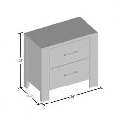 Morgan 2-Drawer Antique Oak Nightstand by Furniture of America -Furniture of America Sales Store antique oak furniture of america nightstands idf 7072n 76 1000