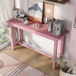 Dremmend Antique Pink Counter Height Table by Furniture of America -Furniture of America Sales Store antique pink furniture of america kitchen dining tables idf 3474pk pt 4f 1000