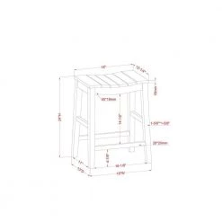 Whitcombe 24 in. Antique Red Backless Wood Bar Stool (Set of 2) by Furniture of America 10 Whitcombe 24 in. Antique Red Backless Wood Bar Stool (Set of 2) by Furniture of America -Furniture of America Sales Store antique red furniture of america bar stools idf 3583rd st 76 1000