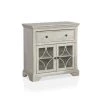 Pittens Antique White Accent Cabinet with 1-Drawer by Furniture of America