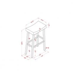 Renata Antique White 29 in. H Rubber Wood Bar Stool (Set of 2) by Furniture of America -Furniture of America Sales Store antique white furniture of america bar stools idf br366aw 1f 1000