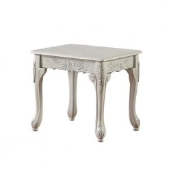 Klinnard 48 in. Antique White Rectangle Wood Coffee Table Set 3-Piece by Furniture of America -Furniture of America Sales Store antique white furniture of america coffee tables idf 4549 3pk c3 1000