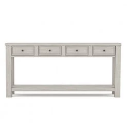 Alexis 64 in. Antique White Standard Rectangle Wood Console Table with Drawers by Furniture of America 9 Alexis 64 in. Antique White Standard Rectangle Wood Console Table with Drawers by Furniture of America -Furniture of America Sales Store antique white furniture of america console tables idf 4327wh s c3 1000