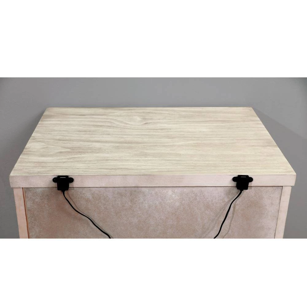 Brody 2-Drawer Antique White Nightstand by Furniture of America 4 Brody 2-Drawer Antique White Nightstand by Furniture of America - Image 4