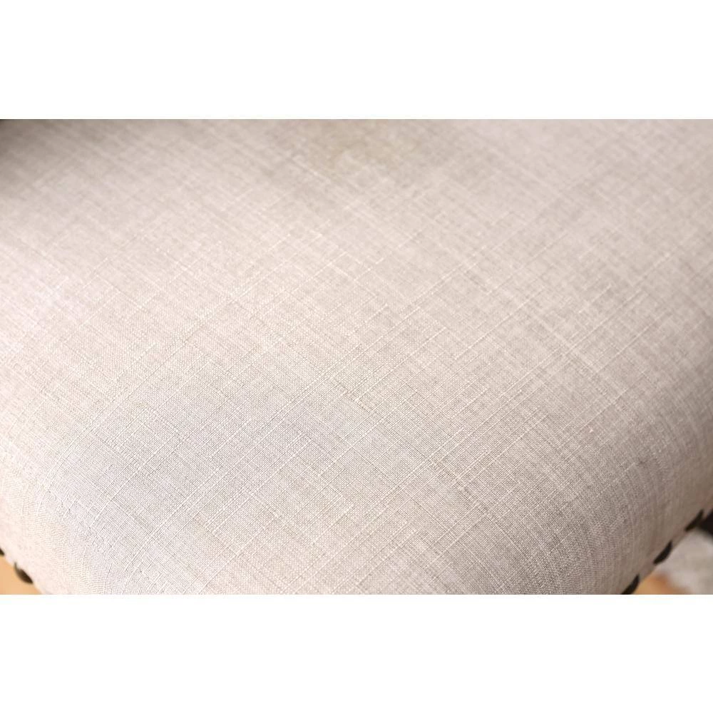 Anthus 41.5 in. Beige Wood Counter Height Chair with Fabric Seat (Set of 2) by Furniture of America 7 Anthus 41.5 in. Beige Wood Counter Height Chair with Fabric Seat (Set of 2) by Furniture of America - Image 7