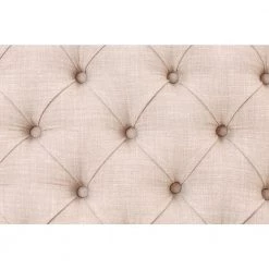 Anthus Beige Nailhead Button Tufted High Back Bench by Furniture of America 10 Anthus Beige Nailhead Button Tufted High Back Bench by Furniture of America -Furniture of America Sales Store beige furniture of america bedroom benches idf 3324bk bn 1f 1000
