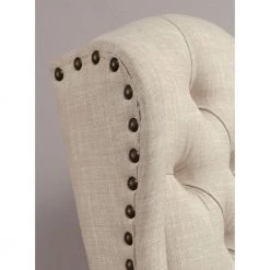 Anthus Beige Nailhead Button Tufted High Back Bench by Furniture of America 12 Anthus Beige Nailhead Button Tufted High Back Bench by Furniture of America -Furniture of America Sales Store beige furniture of america bedroom benches idf 3324bk bn fa 1000
