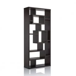 Elaina 71 in. Cappuccino Wood 11-Shelf Standard Bookcase by Furniture of America 8 Elaina 71 in. Cappuccino Wood 11-Shelf Standard Bookcase by Furniture of America -Furniture of America Sales Store black and brown furniture of america bookcases bookshelves ups id26001 c3 1000