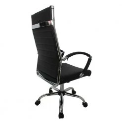 Kiddle Black Faux Leather Seat Tall Office Chair with Non-Adjustable Arm by Furniture of America 13 Kiddle Black Faux Leather Seat Tall Office Chair with Non-Adjustable Arm by Furniture of America -Furniture of America Sales Store black and chrome furniture of america task chairs idf fc667bk l 1f 1000
