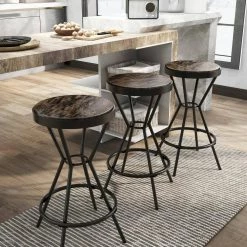 Lure Lake 24 in. Black Backless Steel Frame Bar Stool with Wooden Seat by Furniture of America -Furniture of America Sales Store black furniture of america bar stools idf bt8339bk bc 31 1000