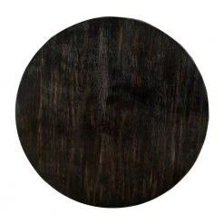 Tallia 36 in. Black Round Wood Coffee Table with 1-Shelf by Furniture of America -Furniture of America Sales Store black furniture of america coffee tables idf 4422c c3 1000