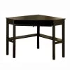 Autumn Walk 48 in. Black Corner Computer Desk with Keyboard Tray by Furniture of America