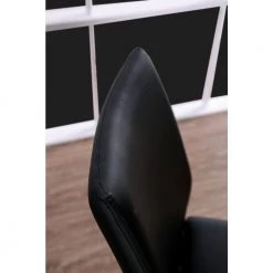 Mackley Black Z-Shaped Side Chairs (Set of 2) by Furniture of America -Furniture of America Sales Store black furniture of america dining chairs idf 3650bk sc 4f 1000