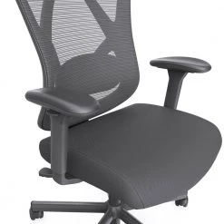 Indrie Black Fabric Ergonomic Swivel Office Chair by Furniture of America -Furniture of America Sales Store black furniture of america ergonomic chairs idf 6031 bk fa 1000 1