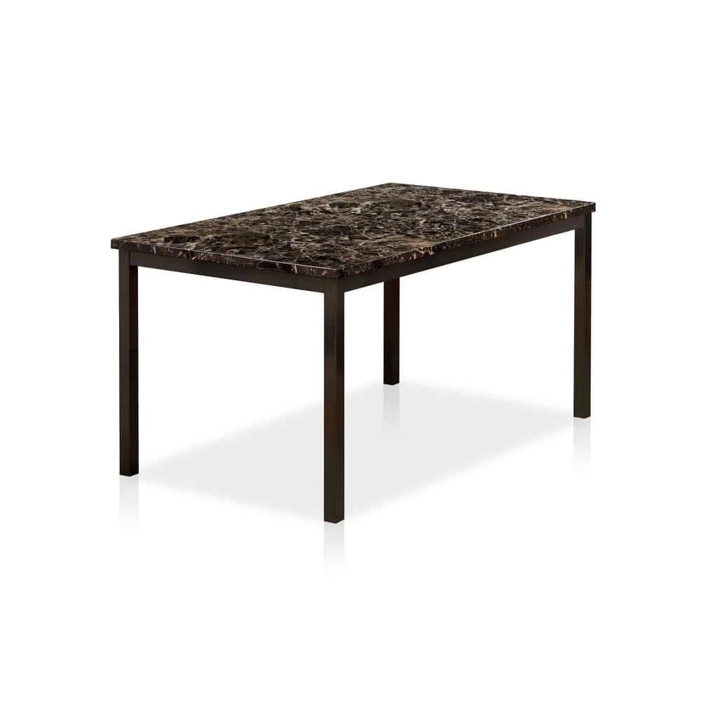 Coiplin Black Dining Table by Furniture of America 1 Coiplin Black Dining Table by Furniture of America