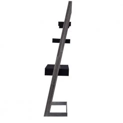 Kurtis 34 in. Rectangular Black with Shelf 1-Drawer Ladder Desk by Furniture of America -Furniture of America Sales Store black furniture of america ladder desks idi 202749 c3 1000