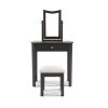Lucerne 2-Piece Black Vanity Set by Furniture of America
