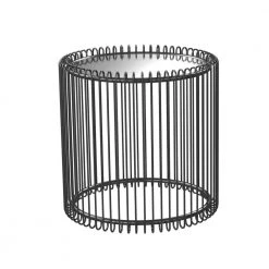 Deldyn 23.63 in. Black Round 2-Piece Nesting Tables by Furniture of America -Furniture of America Sales Store black furniture of america nesting tables idf ac367 c3 1000