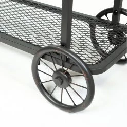 Mar 48.63 in. Brown and Black Rectangle Wood Console Table with 1-Shelf by Furniture of America -Furniture of America Sales Store brown and black furniture of america console tables idf 4324s 44 1000