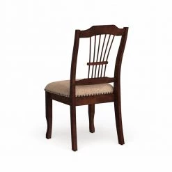 Bennettsville Brown Cherry and Beige Wood Nailhead Dining Side Chairs (Set of 2) by Furniture of America 8 Bennettsville Brown Cherry and Beige Wood Nailhead Dining Side Chairs (Set of 2) by Furniture of America -Furniture of America Sales Store brown cherry and beige furniture of america dining chairs idf 3626sc 4f 1000