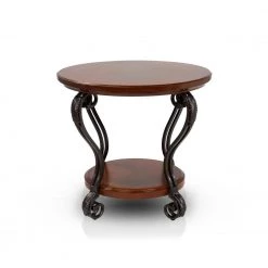 Lantis Brown Cherry End Table by Furniture of America 13 Lantis Brown Cherry End Table by Furniture of America -Furniture of America Sales Store brown cherry furniture of america end side tables idf 4326e 1f 1000