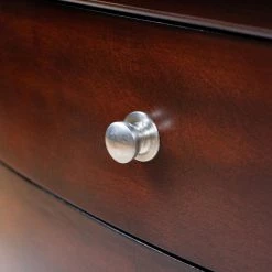 Sommersville 3-Drawer Brown Cherry Nightstand (27.88 in. H x 26.13 in. W x 18 in. D) by Furniture of America -Furniture of America Sales Store brown cherry furniture of america nightstands idf 7483n 44 1000