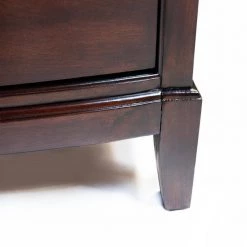 Sommersville 3-Drawer Brown Cherry Nightstand (27.88 in. H x 26.13 in. W x 18 in. D) by Furniture of America -Furniture of America Sales Store brown cherry furniture of america nightstands idf 7483n fa 1000