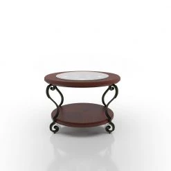 Nestillia 48 in. Brown Oval Wood Coffee Table with 1-Shelf by Furniture of America 10 Nestillia 48 in. Brown Oval Wood Coffee Table with 1-Shelf by Furniture of America -Furniture of America Sales Store brown furniture of america coffee tables idf 4326c 4f 1000