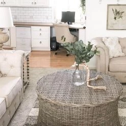 Macon 38 in. Brown Medium Round Wood Coffee Table by Furniture of America 11 Macon 38 in. Brown Medium Round Wood Coffee Table by Furniture of America -Furniture of America Sales Store brown furniture of america coffee tables idf ac6482 1f 1000