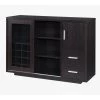 Begna 16-Bottle Cappuccino Wine Cabinet by Furniture of America