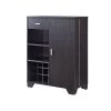 Morchi 12-Bottle Cappuccino Bar-Wine Cabinet by Furniture of America