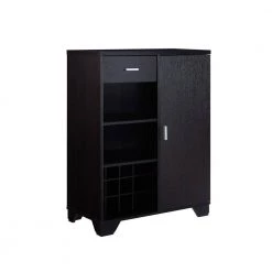 Morchi 12-Bottle Cappuccino Bar-Wine Cabinet by Furniture of America -Furniture of America Sales Store cappuccino furniture of america bar cabinets idi 192382 77 1000