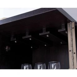 Morchi 12-Bottle Cappuccino Bar-Wine Cabinet by Furniture of America -Furniture of America Sales Store cappuccino furniture of america bar cabinets idi 192382 fa 1000