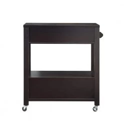 Korben Cappuccino Kitchen Cart with Drawers by Furniture of America -Furniture of America Sales Store cappuccino furniture of america kitchen carts idi 202680 1f 1000
