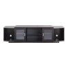 Estancia 72 in. Cappuccino TV Stand with 4-Open Shelf Fits TV's up to 83 in. with Cable Management by Furniture of America