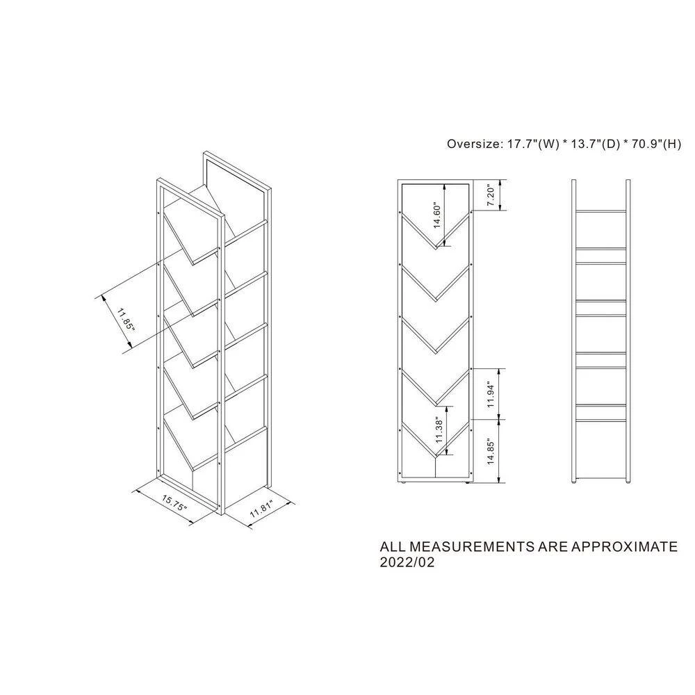 Samalera 45-Bottle Cement Wine Rack by Furniture of America 7 Samalera 45-Bottle Cement Wine Rack by Furniture of America - Image 7