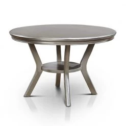 Farben Champagne Round Dining Table by Furniture of America
