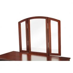 Talia 2-Piece Cherry Antique Drawer Pull Vanity Set by Furniture of America 10 Talia 2-Piece Cherry Antique Drawer Pull Vanity Set by Furniture of America -Furniture of America Sales Store cherry furniture of america makeup vanities idf dk6405ch fa 1000