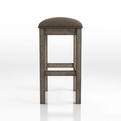 Milroy 26 in. Chestnut and Brown Wood Counter Height Stools (Set of 2) by Furniture of America -Furniture of America Sales Store chestnut and brown furniture of america bar stools idf 3547br st c3 1000