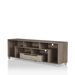 BEAU 71 in. Chestnut Brown MDF TV Stand with 2-Drawer Fits TVs Up to 80 in. with Cable Management by Furniture of America -Furniture of America Sales Store chestnut brown furniture of america tv stands ynj 18801c13 4f 1000